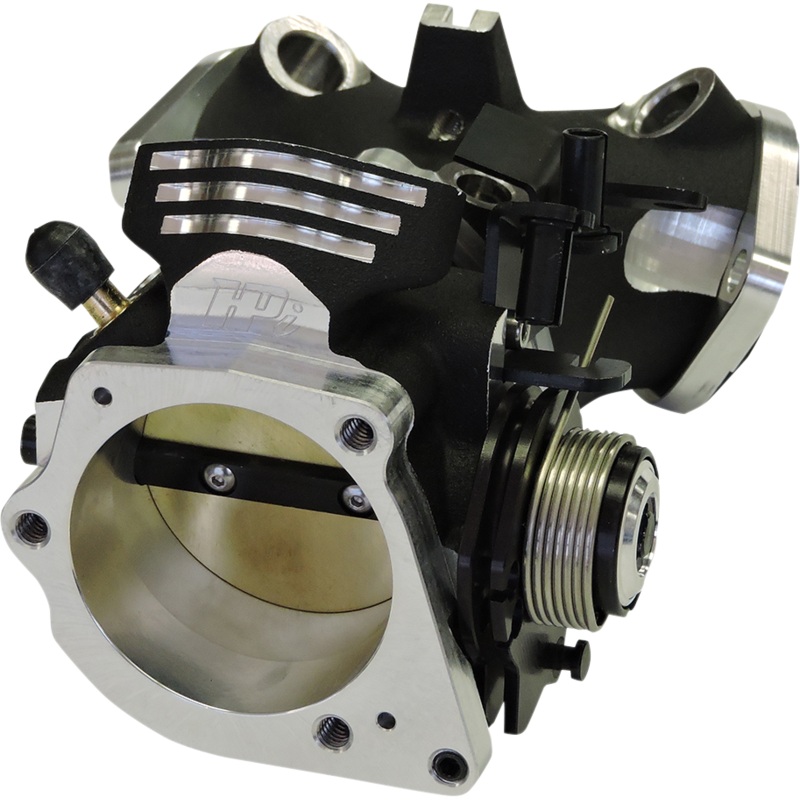 HORSEPOWER, INC Max Flow* Throttle Body – Black – Twin Cam – 58 mm HPI-58D6-18B