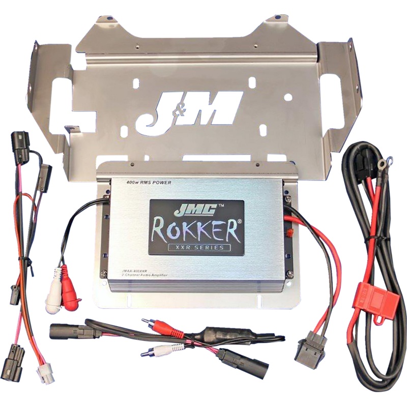 J & M 400 W Amplifier Kit – ’14-’23 FLHX/FLHTK/FLHCUTG JMA6-400HC14