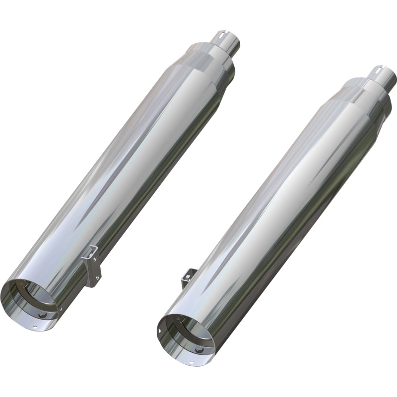 KHROME WERKS 4-1/2 War Hammer Mufflers – Chrome 202230