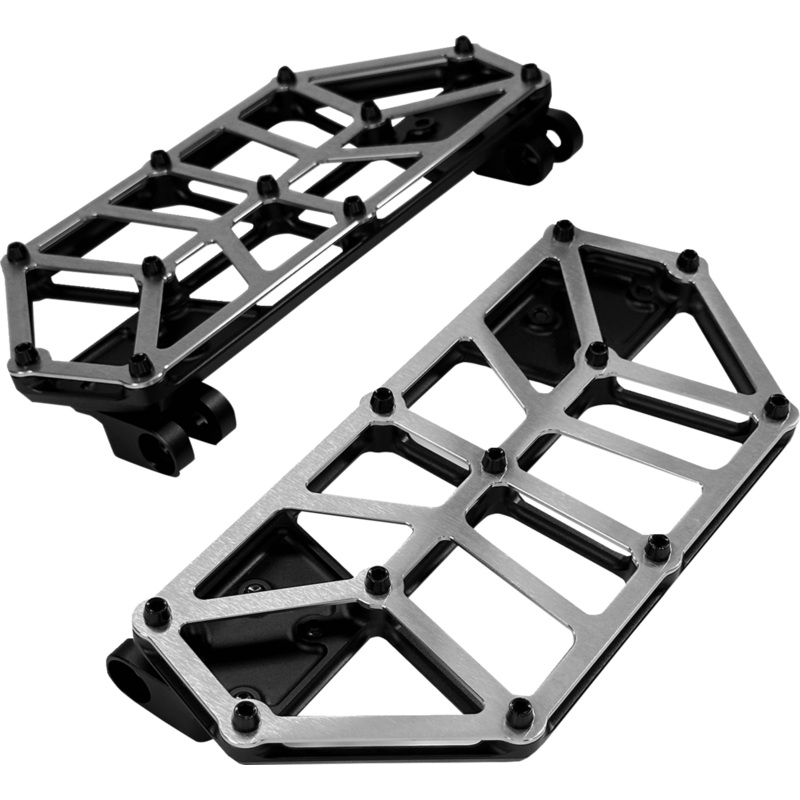 KODLIN USA NXL Floorboards – Black w/ Stainless Steel Cover K73253