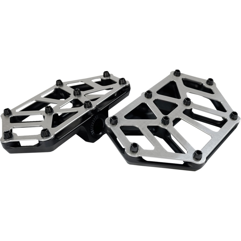 KODLIN USA NXL Mini Floorboards – Black w/ Stainless Steel Cover K73254