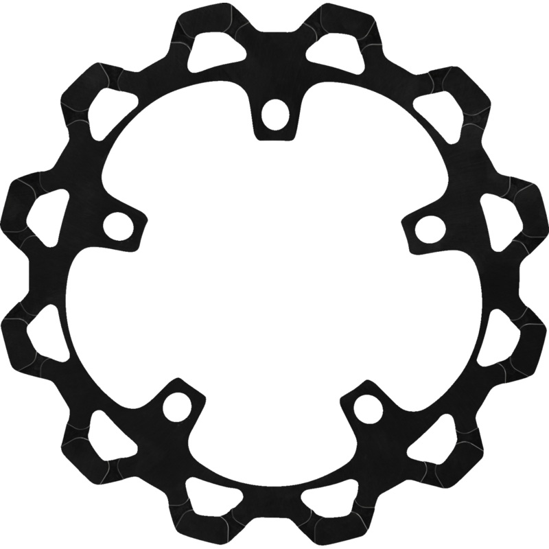 LYNDALL RACING BRAKES LLC Brake Rotor – Front – 13 – Black 5-631