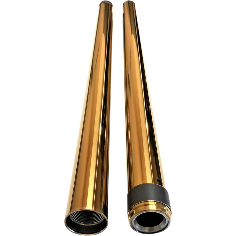 PRO-ONE PERF.MFG. Fork Tube – Gold TIN – 41 mm – 22.25 Length 105420G