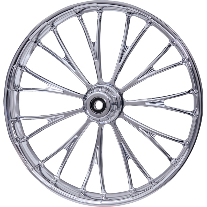RC COMPONENTS Wheel – Dynasty – Front – Dual Disc/with ABS – Chrome – 21×3.5 – FLH 213HD031A21117C