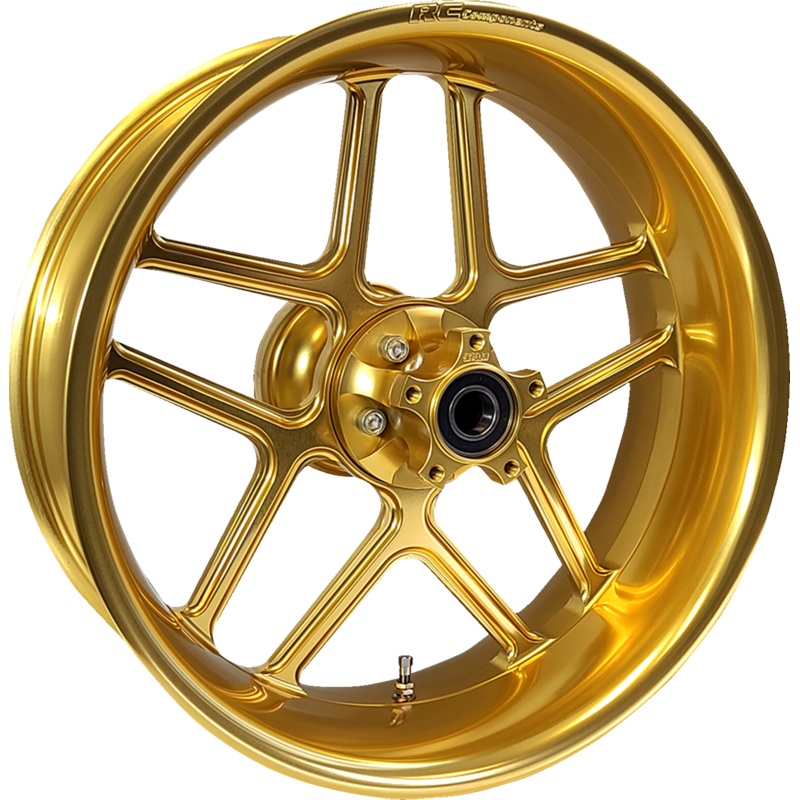 RC COMPONENTS Wheel – Laguna – Rear – Single Disc/without ABS – Gold – 18×5.5 185-140G-RB