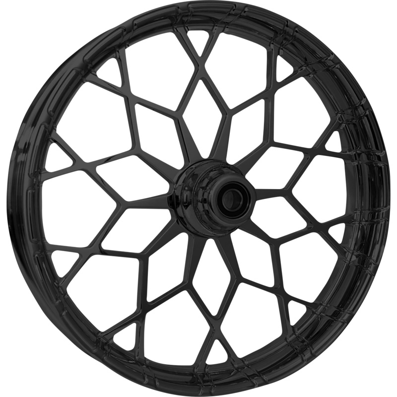 RC COMPONENTS Wheel – Phenom – Front – Single Disc/with ABS – Black – 21×3.5 – FLH 213HD032A21135B