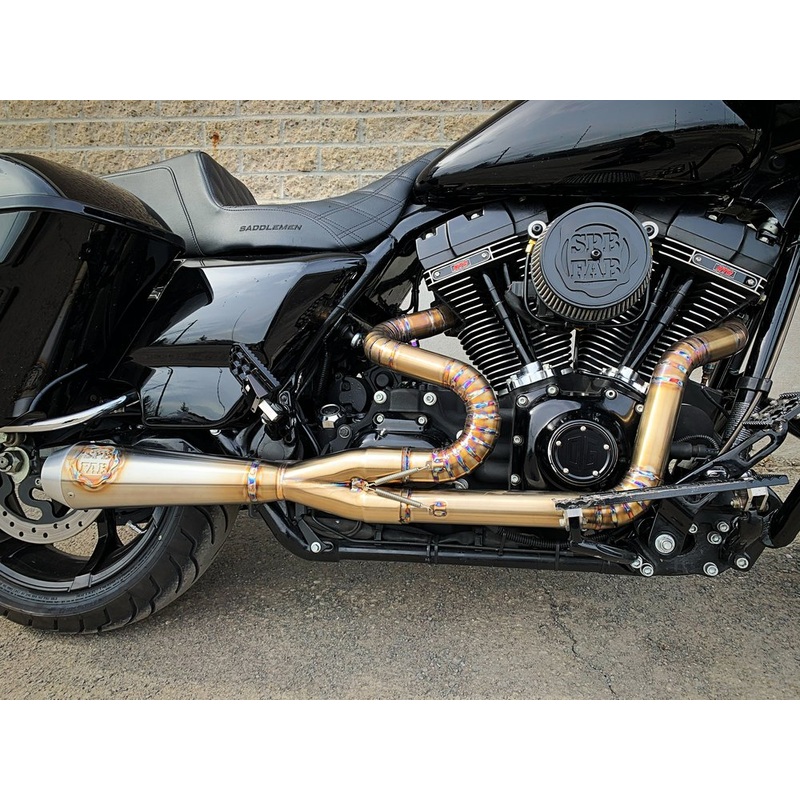 SPBFAB Bagger Twin Cam|Brushed|Polished|Laser Pie Cut|Bottle|Signature|Cone|Tapered|Shorty