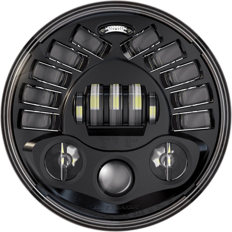 CUSTOM DYNAMICS 7 Adaptive Headlamp – Black PB-7A-IND-B