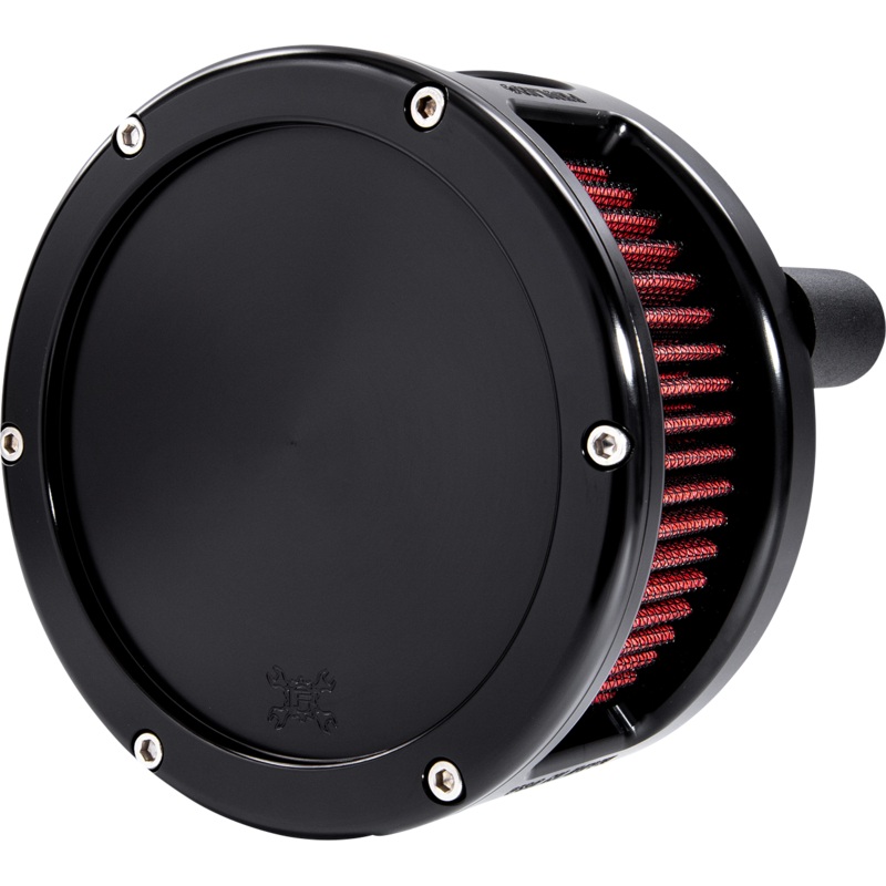FEULING OIL PUMP CORP. BA Series Air Cleaner Kit – Black Anodized – Red Filter 5433