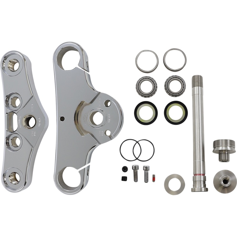 HAWG HALTERS Triple Tree Kit – Chrome – 49 mm 49WGCR6-ST18