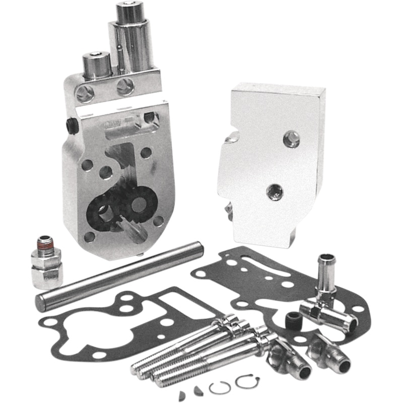 JIMS Flow Pro 1 Billet Oil Pump Top Line – Polished 1754