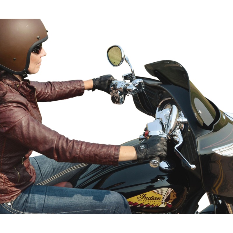 KLOCK WERKS Handlebar – Klip Hanger – 12 – Black/Chrome KWH-04-9011-BC