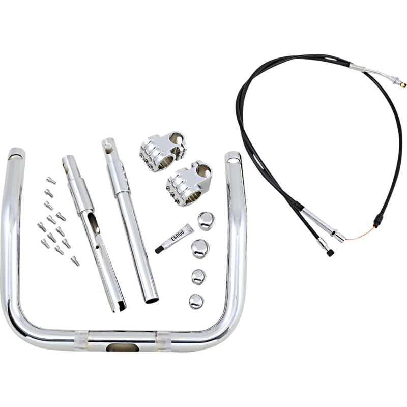 KLOCK WERKS Handlebar – Klip Hanger – 13 – Chrome KWH-04-0507