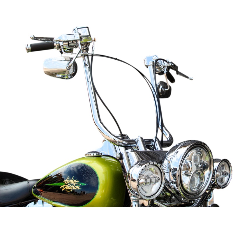 KLOCK WERKS Handlebar – Klip Hanger – 19 – Chrome KWH-02-0590-C