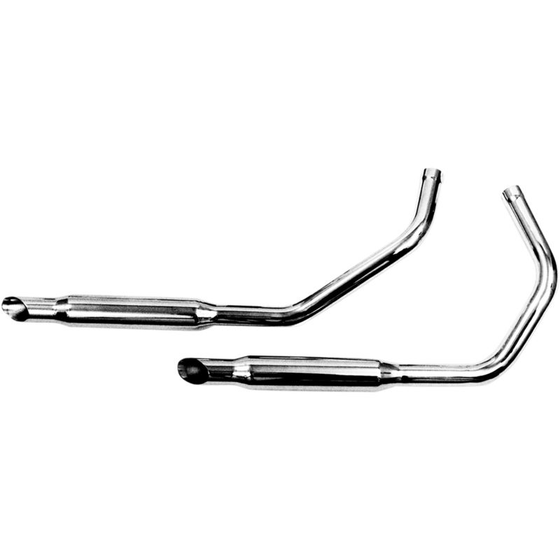 PAUGHCO Staggered Dual Exhaust System – Slashcut – 38 719M
