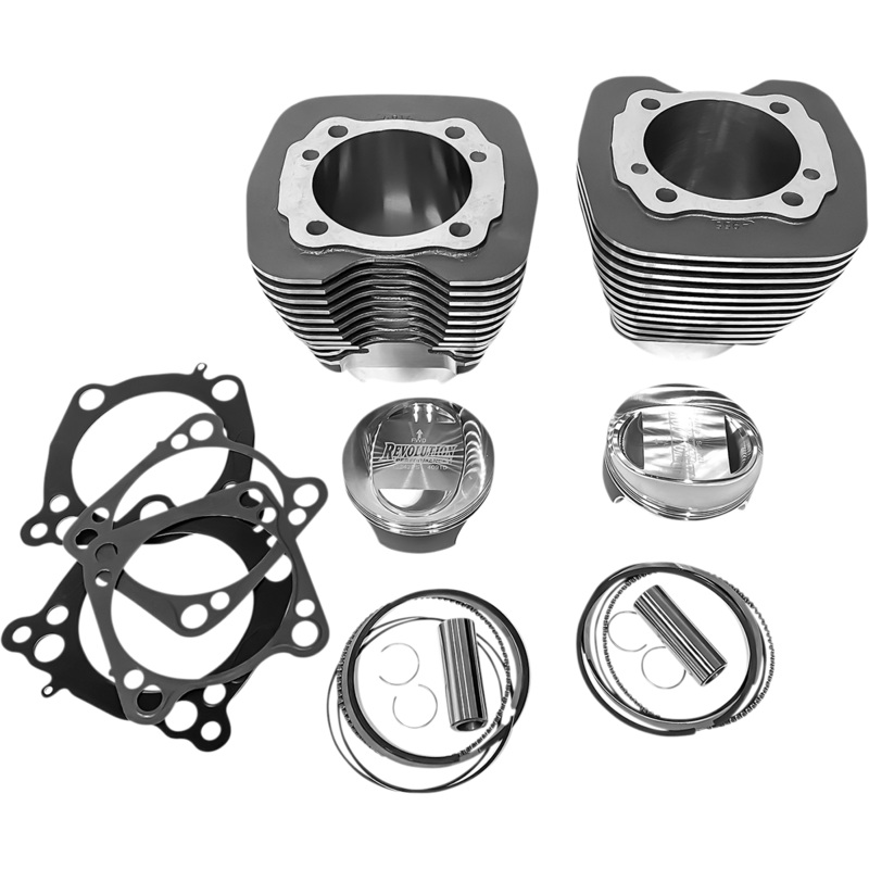 REVOLUTION PERFORMANCE, LLC Cylinder Kit – 117 – Granite/Highlighted Fins RP201-171WG