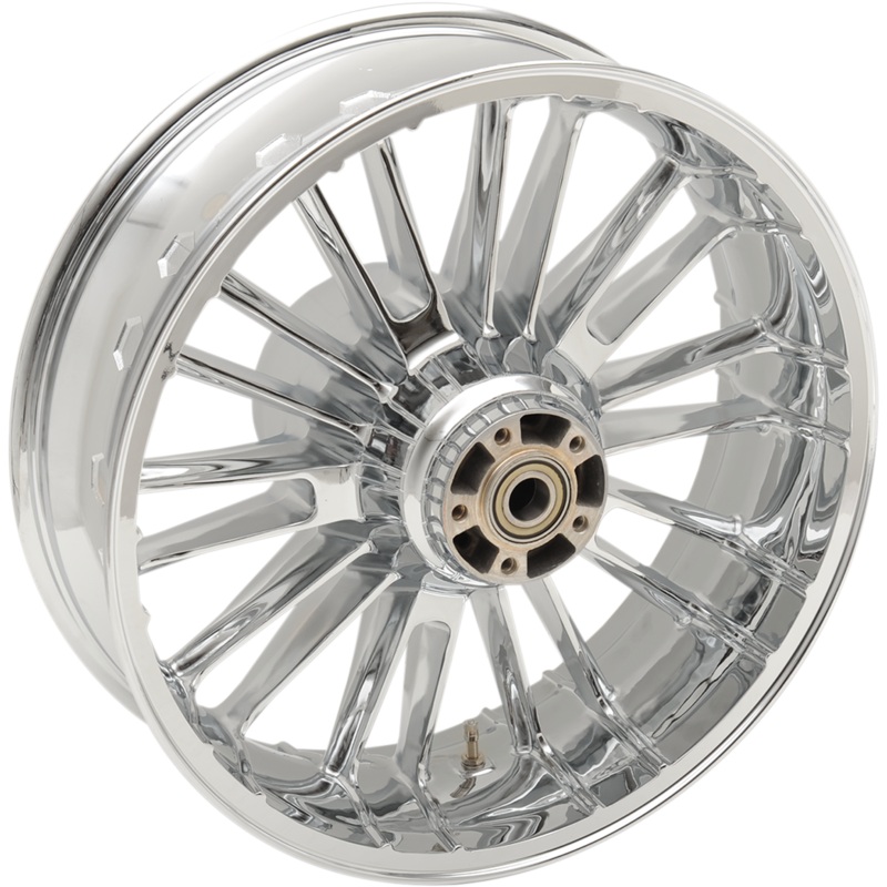 COASTAL MOTO Wheel – Atlantic 3D – Rear – Single Disc/with ABS – Chrome – 18×5.5 3D-ATL185CHABST