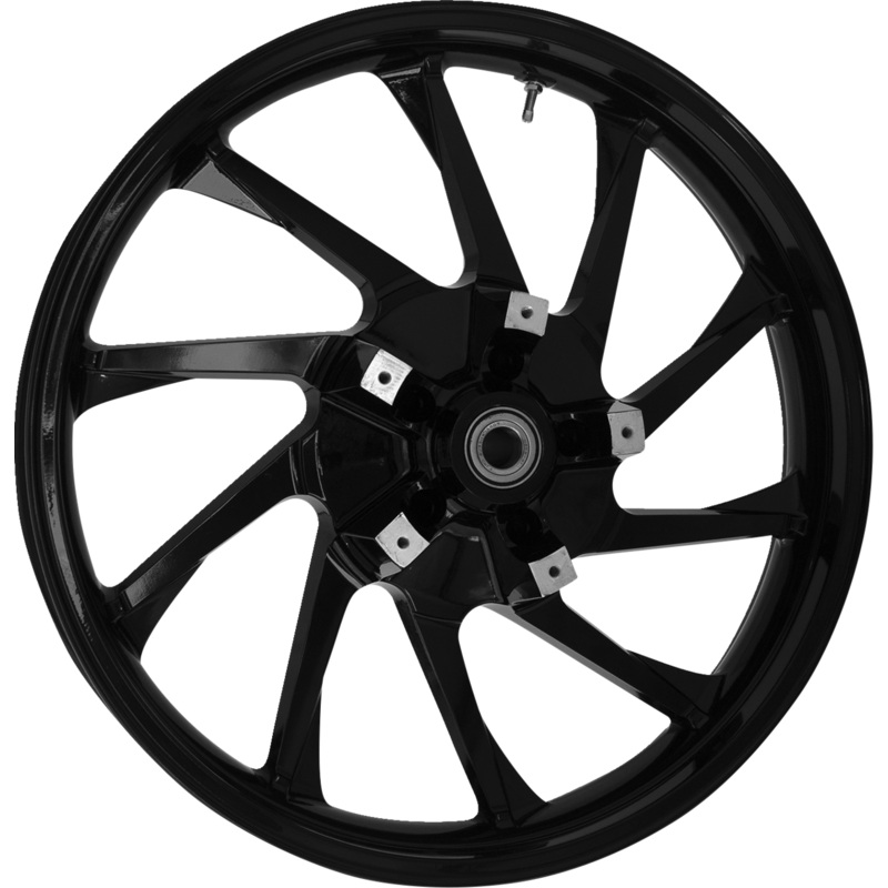 COASTAL MOTO Wheel – Hurricane 3D – Front – Dual Disc/without ABS – Black – 21×3.5 3D-HUR213SB07