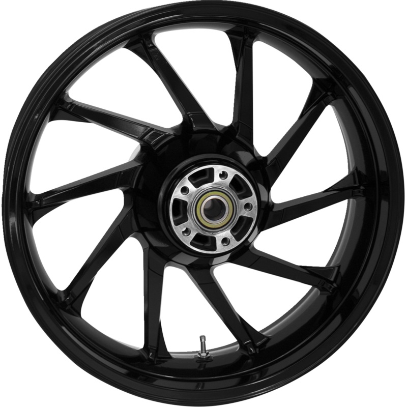 COASTAL MOTO Wheel – Hurricane 3D – Rear – Single Disc/with ABS – Black – 18×5.5 3D-HUR185SB-ABST