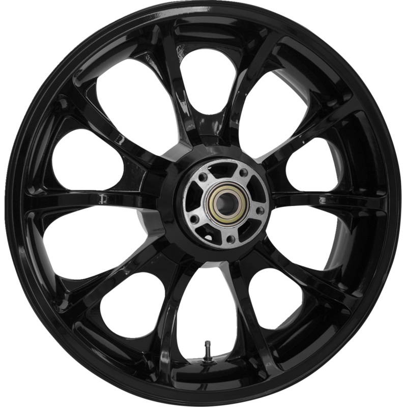 COASTAL MOTO Wheel – Largo 3D – Rear – Single Disc/with ABS – Black 3D-LGO185SB-ABST