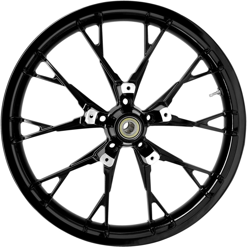 COASTAL MOTO Wheel – Marlin – Front – Dual Disc/without ABS – Black – 21×3.5 3D-MAR213SB07