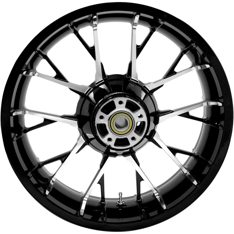 COASTAL MOTO Wheel – Marlin – Rear – Single Disc/with ABS – Black Cut – 18×5.5 3D-MAR185BCABST