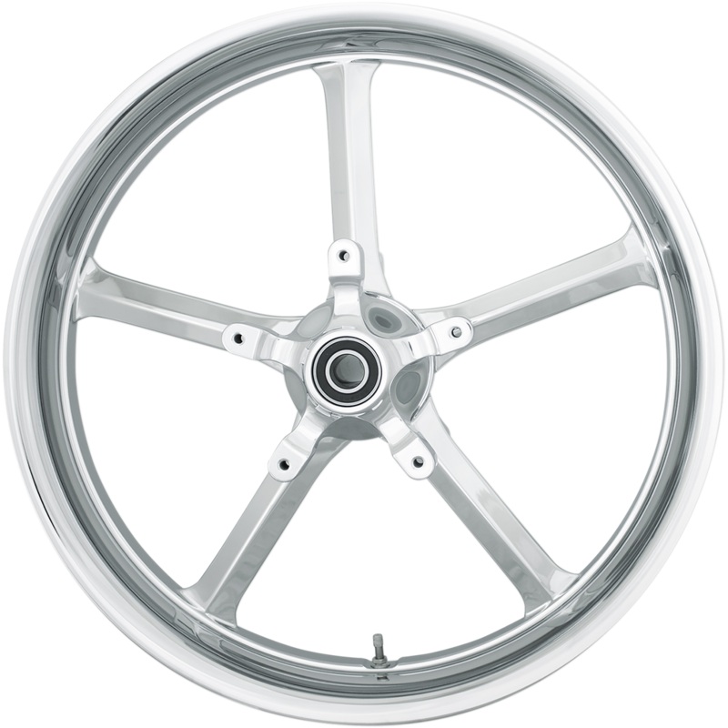 COASTAL MOTO Wheel – Rockstar – Rear – Single Disc/with ABS – Chrome – 16×5.5 – FL ROC-165-CH-ABST