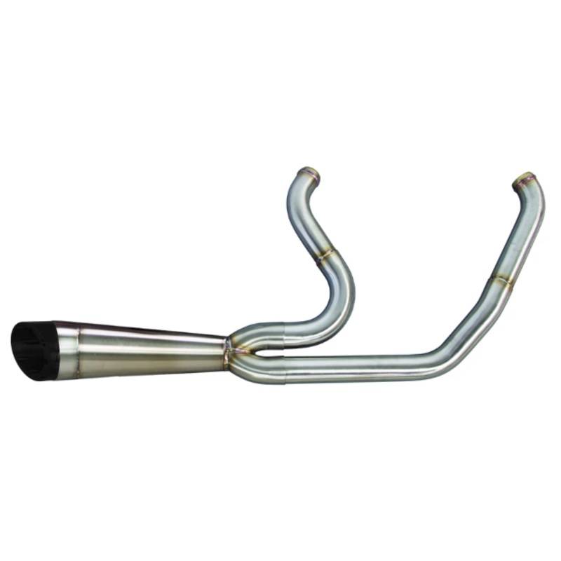 Two Brothers Racing 2018-2024 HD SOFTAIL M8 2-1 Shorty Turnout Stainless