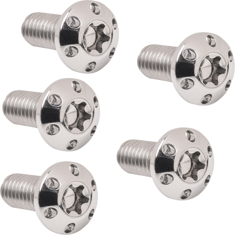 ARLEN NESS Bolt Kit – Holeshot/Rotor/Rear – Hub Mount – Polished – 5 Pack 300-909