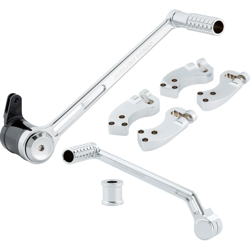 ARLEN NESS Extended Foot Control Kit – 3 – Chrome 410-037