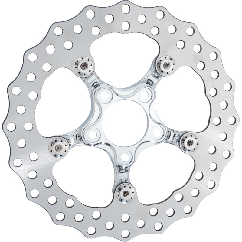ARLEN NESS Spider Rotor – 11-1/2 – Chrome 300-073