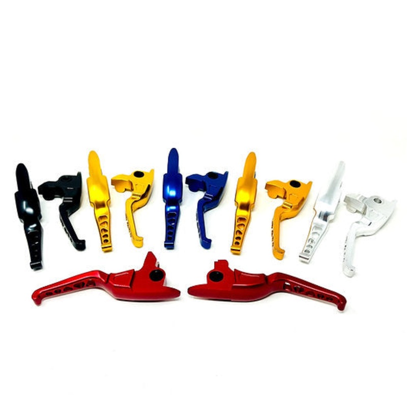 Boosted Brad DMR Softail  15 and up Shorty Brake and Clutch Lever Set