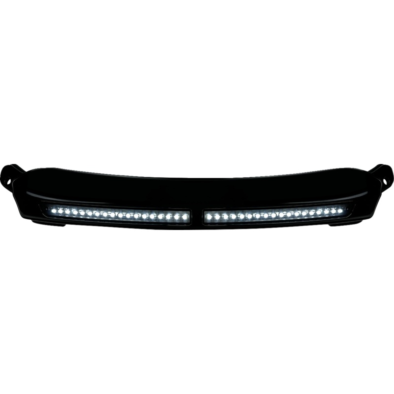 CUSTOM DYNAMICS LED Windshield Trim – Gloss Black CD-RG-CV-W-B