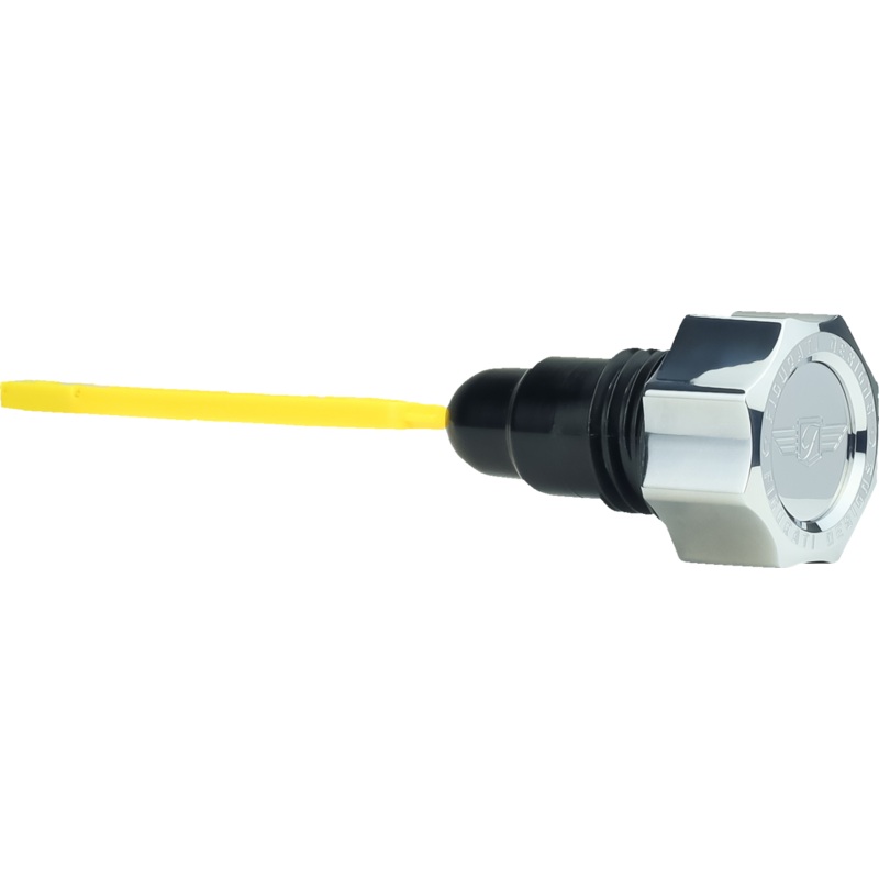 FIGURATI DESIGNS Oil Dipstick – Smooth – Polished – Twin Cam FD01-MAGDSTC-SM-SS