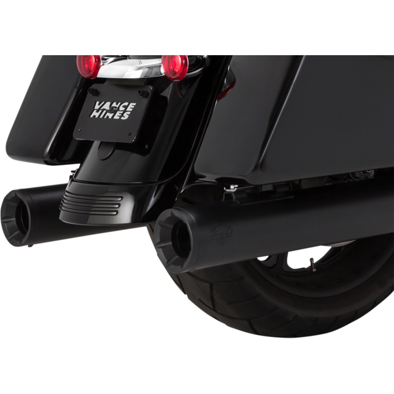 VANCE & HINES Eliminator 400 Slip-On Mufflers – Matte Black 46714