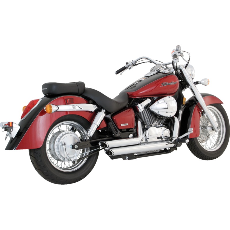 VANCE & HINES Shortshots Staggered Exhaust System – Chrome 18319