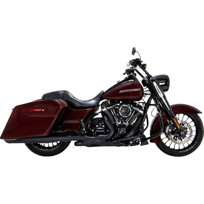 VANCE & HINES Twin Slash Slip-On Muffler – Black 46672