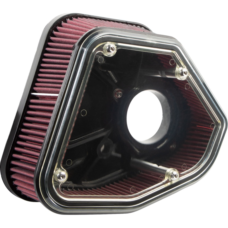 ALLOY ART Boom Box Air Cleaner Kit – Black Cover 2.8M8BP