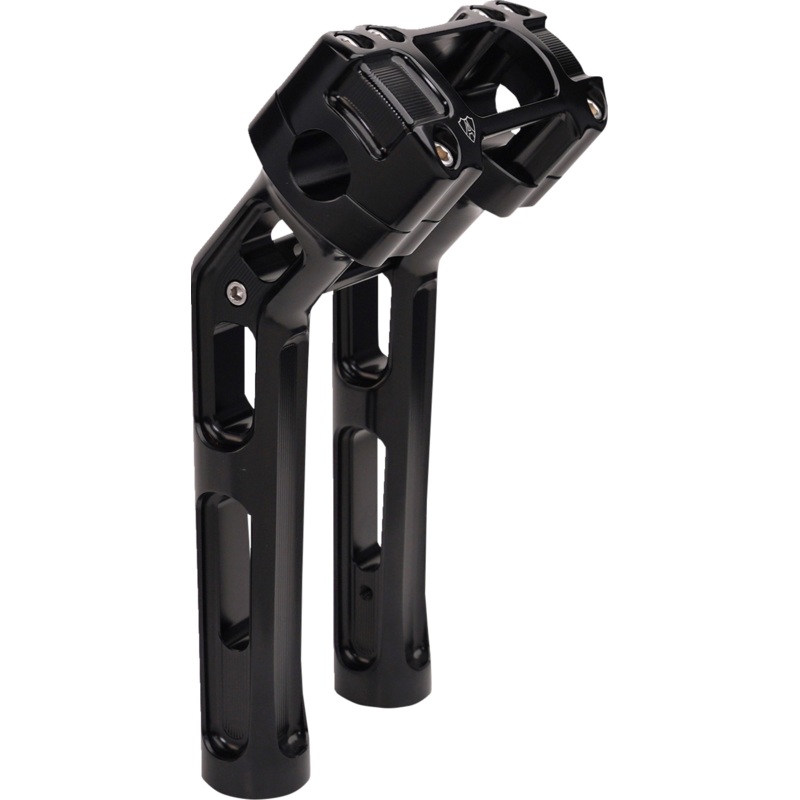 ARLEN NESS Risers – Method – Softail Gauge Cut-Out – 10 – Black 520-053