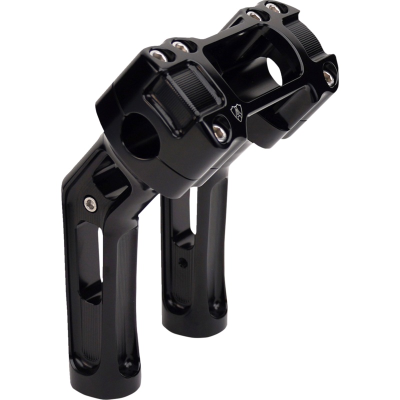 ARLEN NESS Risers – Method – Softail Gauge Cut-Out – 7 – Black 520-055