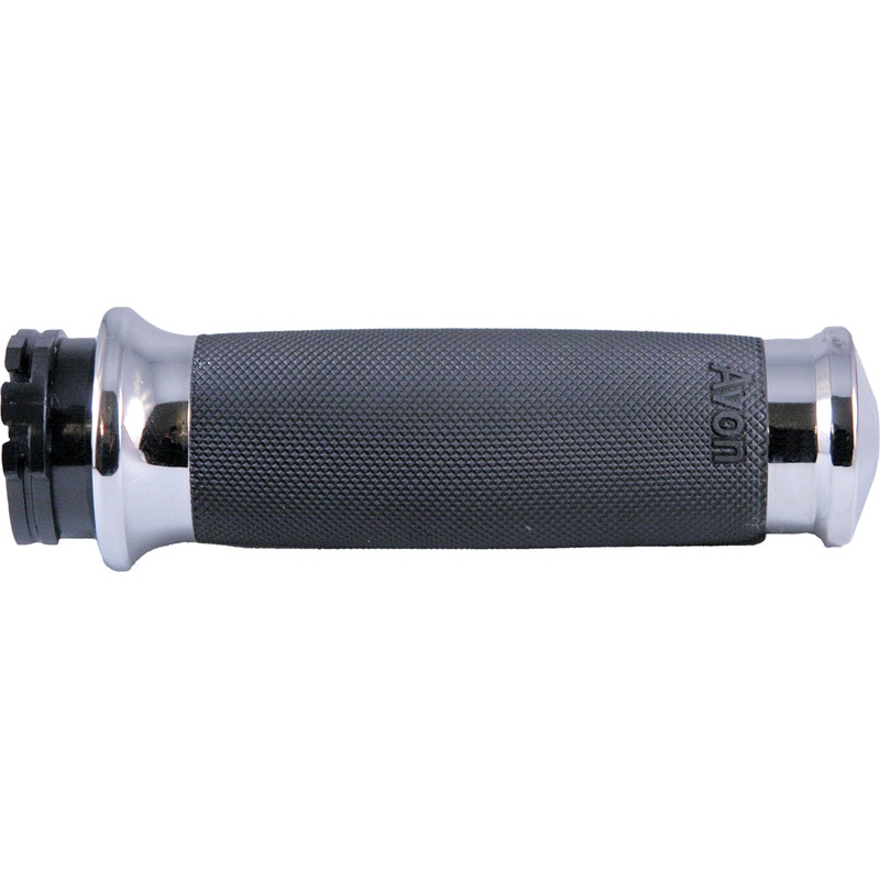 Custom Contour Grips Cable Throttle Chrome