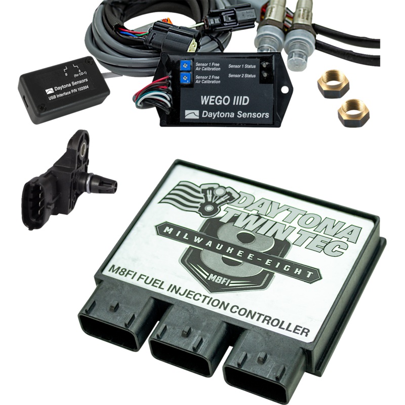 DAYTONA TWIN TEC LLC Fuel Injection Electronic Control Module Kit with 2 BAR Manifold Absolute Sensor – ’18-’20 Softail 17812