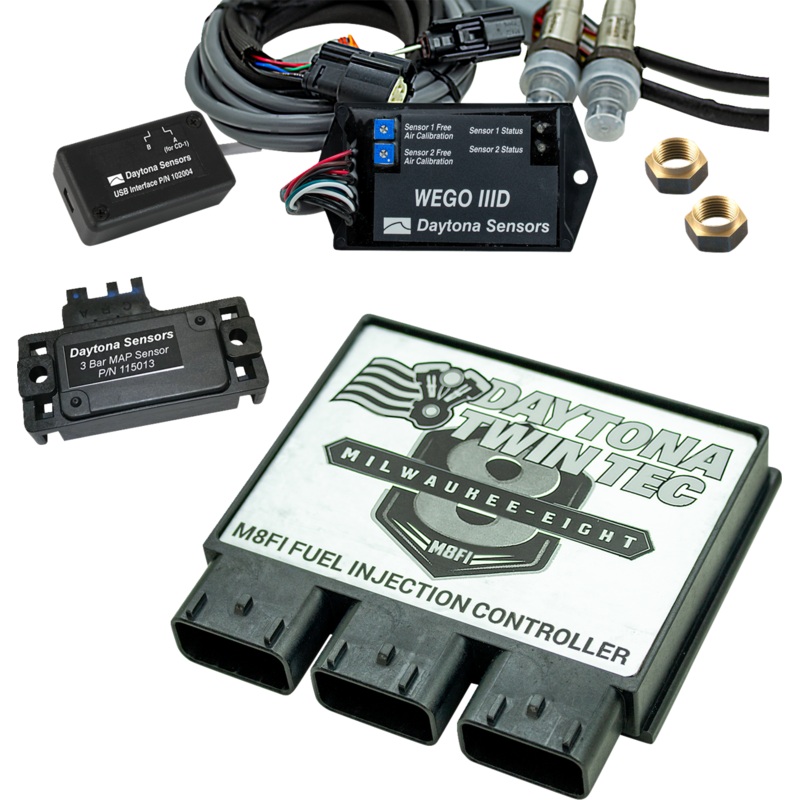 DAYTONA TWIN TEC LLC Fuel Injection Electronic Control Module Kit with 3 BAR Manifold Absolute Sensor – ’17-’20 Touring 17810