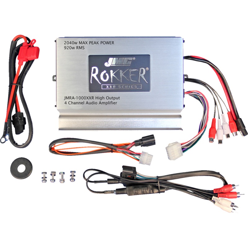 J & M Amplifier Kit – 4-Channel – ’18-’24 Gold Wing JAMP-1000GW18-TB
