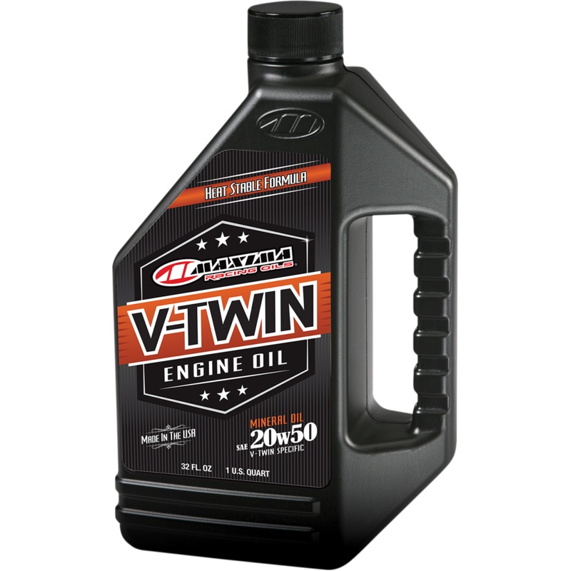 MAXIMA RACING OIL V-Twin Oil – 20W-50 – 1 U.S. quart 30-06901