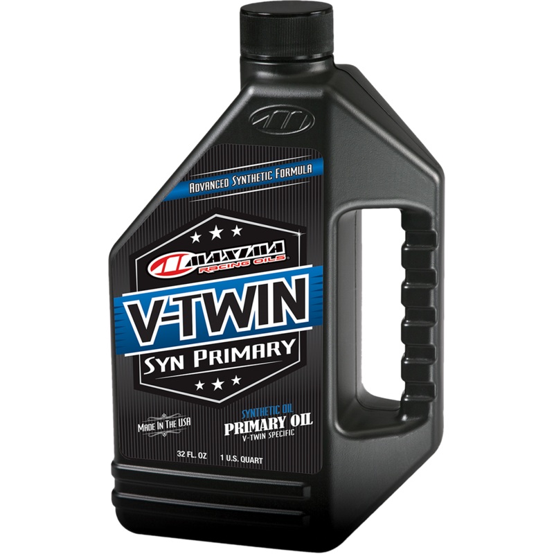 MAXIMA RACING OIL V-Twin Synthetic Primary Oil – 1 U.S. quart 40-05901