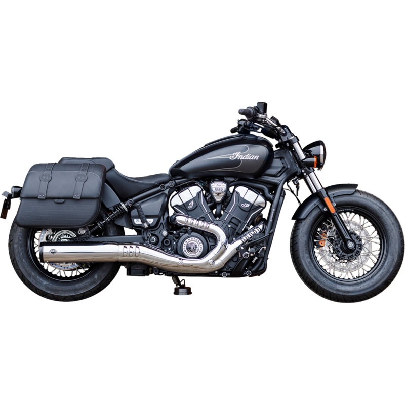 S&S CYCLE Grand National Slip-On Mufflers – Chrome – 50-State 550-1122