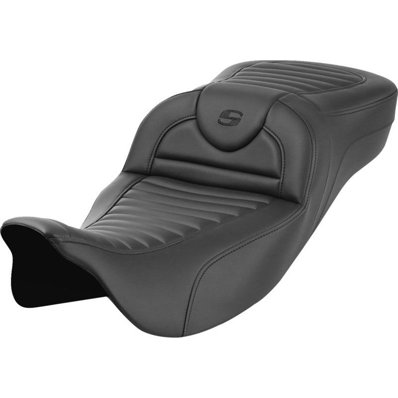 SADDLEMEN Roadsofa* Extended Reach Seat – without Backrest – Tuck-n-Roll – FL ’08-’23 808-07B-20300