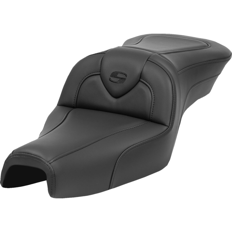 SADDLEMEN Roadsofa* Seat – without Backrest – Black – XL ’04-’22 807-03-187