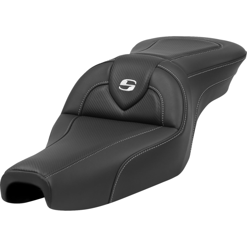 SADDLEMEN Roadsofa* Seat – without Backrest – Carbon Fiber – XL ’04-’22 807-11-185